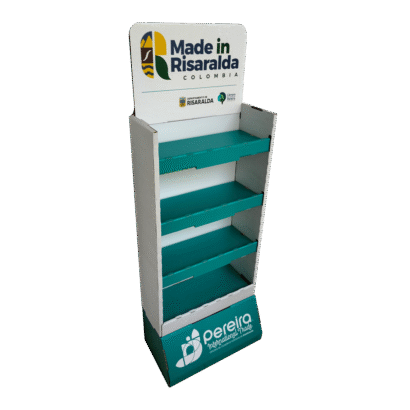 exhibidor de carton