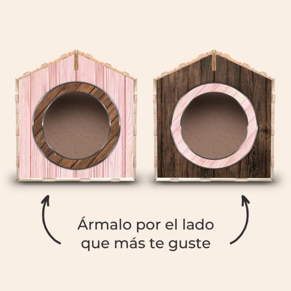 casa de carton para gatos