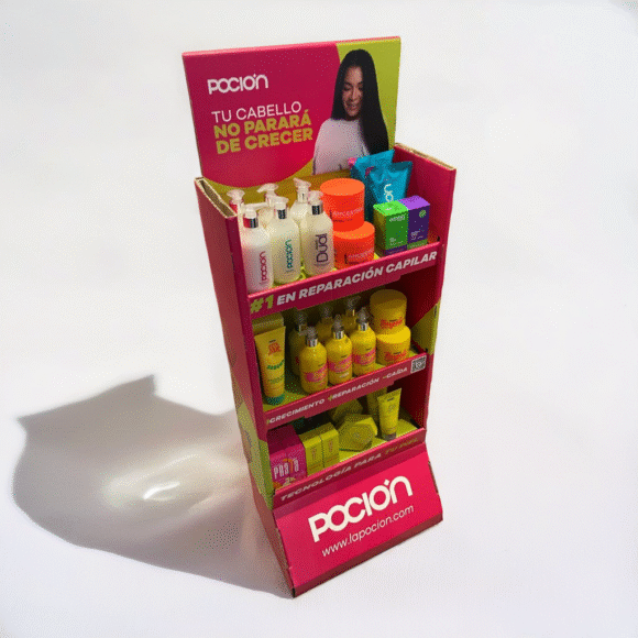 exhibidor de carton