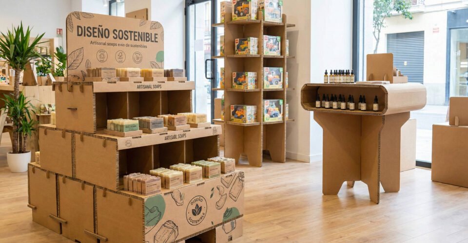 exhibidores de cartón