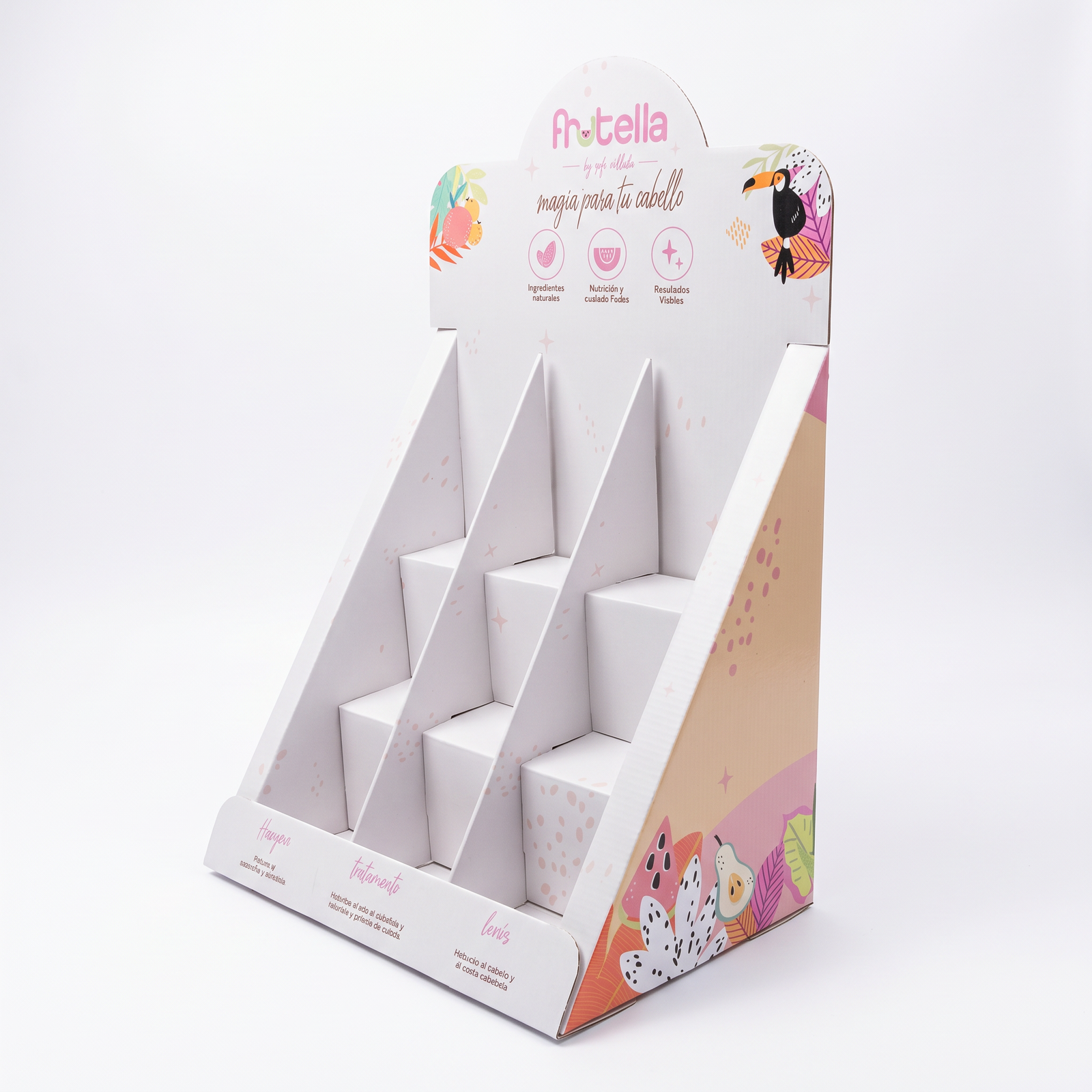 Exhibidor Lúmen 1 exhibidor de mesa lumen